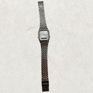Vintage Casio 306 AQ-307 Watch – Two-Tone Stainless Steel, Good Condition